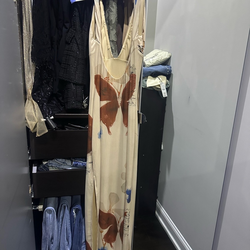 Tiger mist neutral dress - Picture 2 of 3